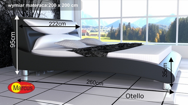 Čalouněné postele Otello  200x200