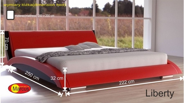 Čalouněné postele Liberty 200x200