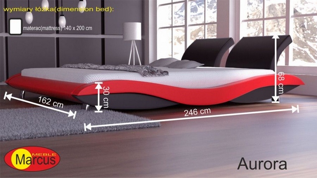 Čalouněné postele Aurora 140x200