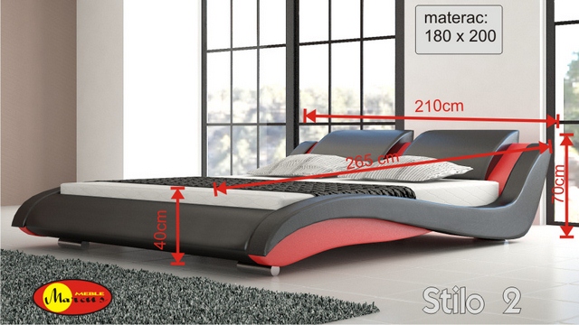 Čalouněné postele Stilo 2 180x200